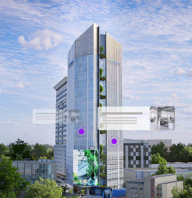 Orion City tower in Colombo